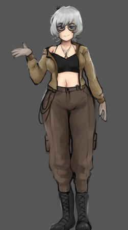 Dicker Max tank gijinka Dicker Max tank gijinka